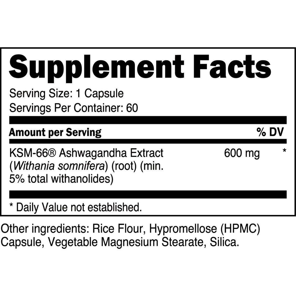KSM-66 Ashwagandha