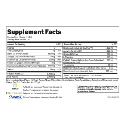 Lean Pre-Workout™